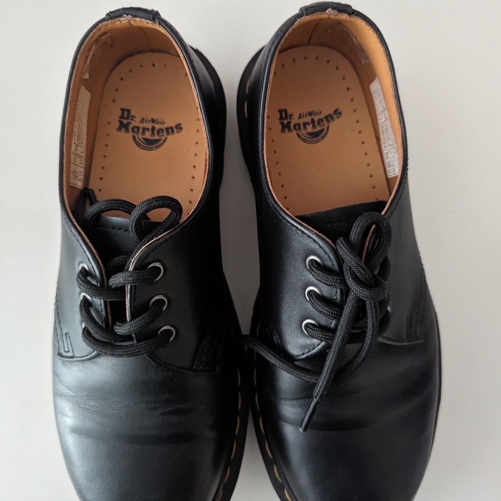 Dr. Martens Black Leather Shoes